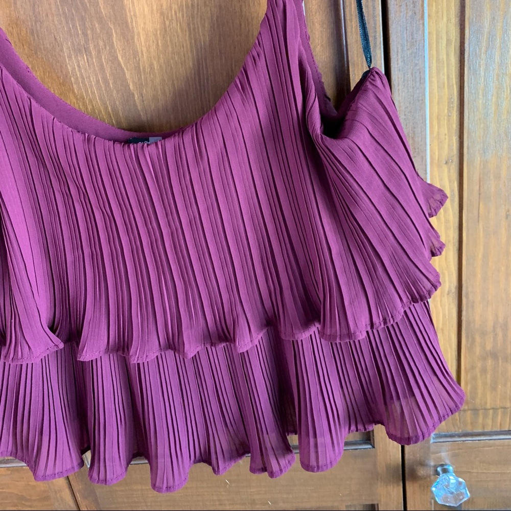 FashionNova Ruffle Tank - Picture 5 of 6